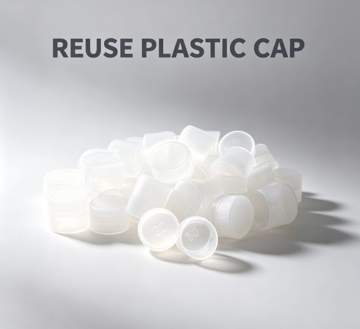 13MM/20MM Clear Reuse Plastic Caps For 13MM/20MM Vial,100 Pcs