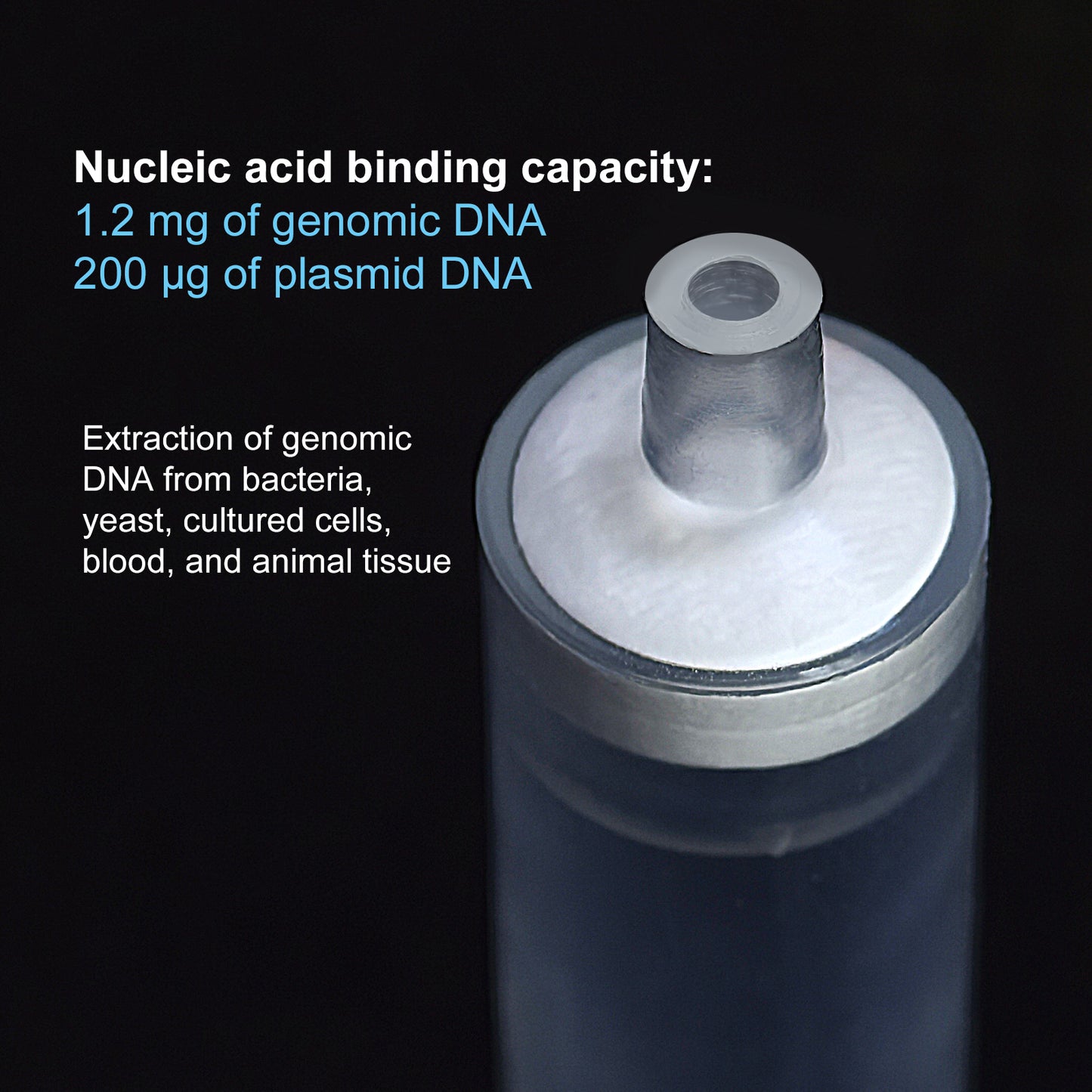MIDI Spin Columns Silica Spin Tube Kit,High Speed Plasmid Column & Collection Separator Tube with 10 Layers Membrane for Lab Purification,15 ml,3 pcs