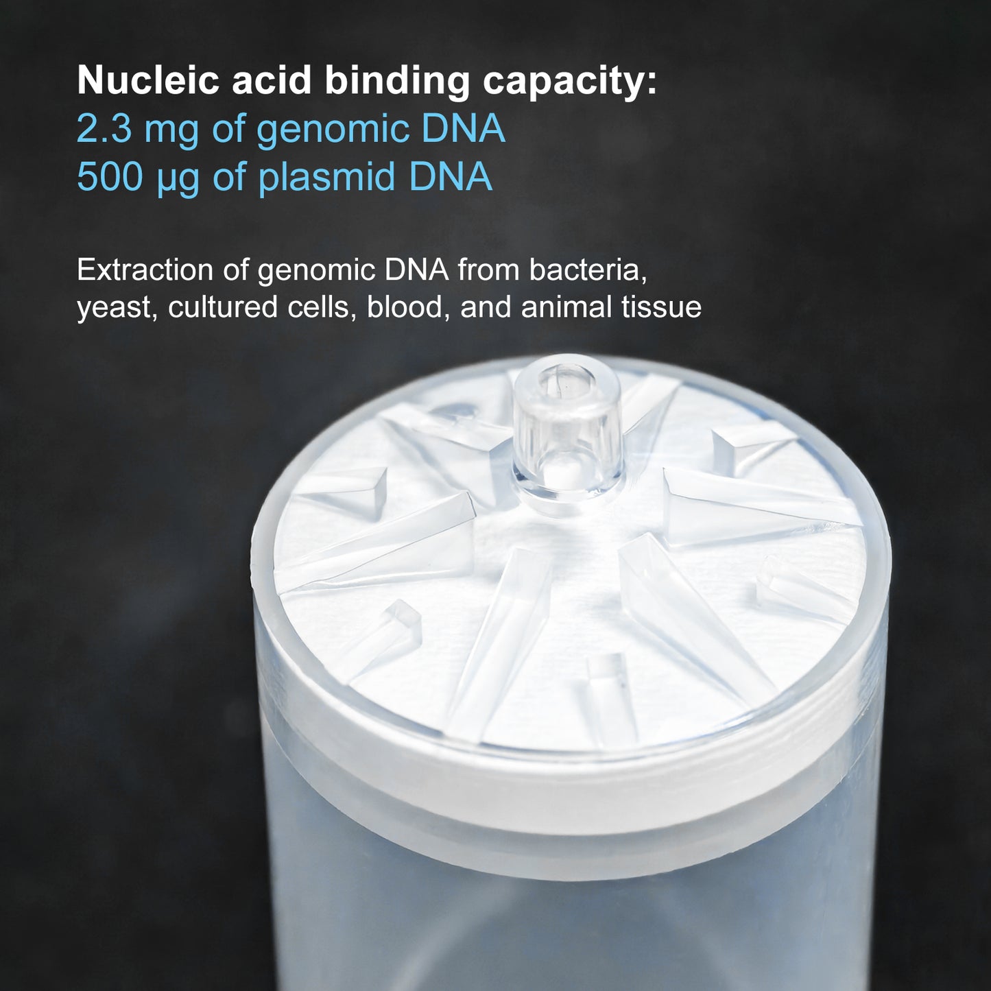 MAXI Spin Columns Silica Spin Tube Kit,High Speed Plasmid Column & Collection Separator Tube with 8 Layers Membrane for Lab Purification,50 ml,3 pcs