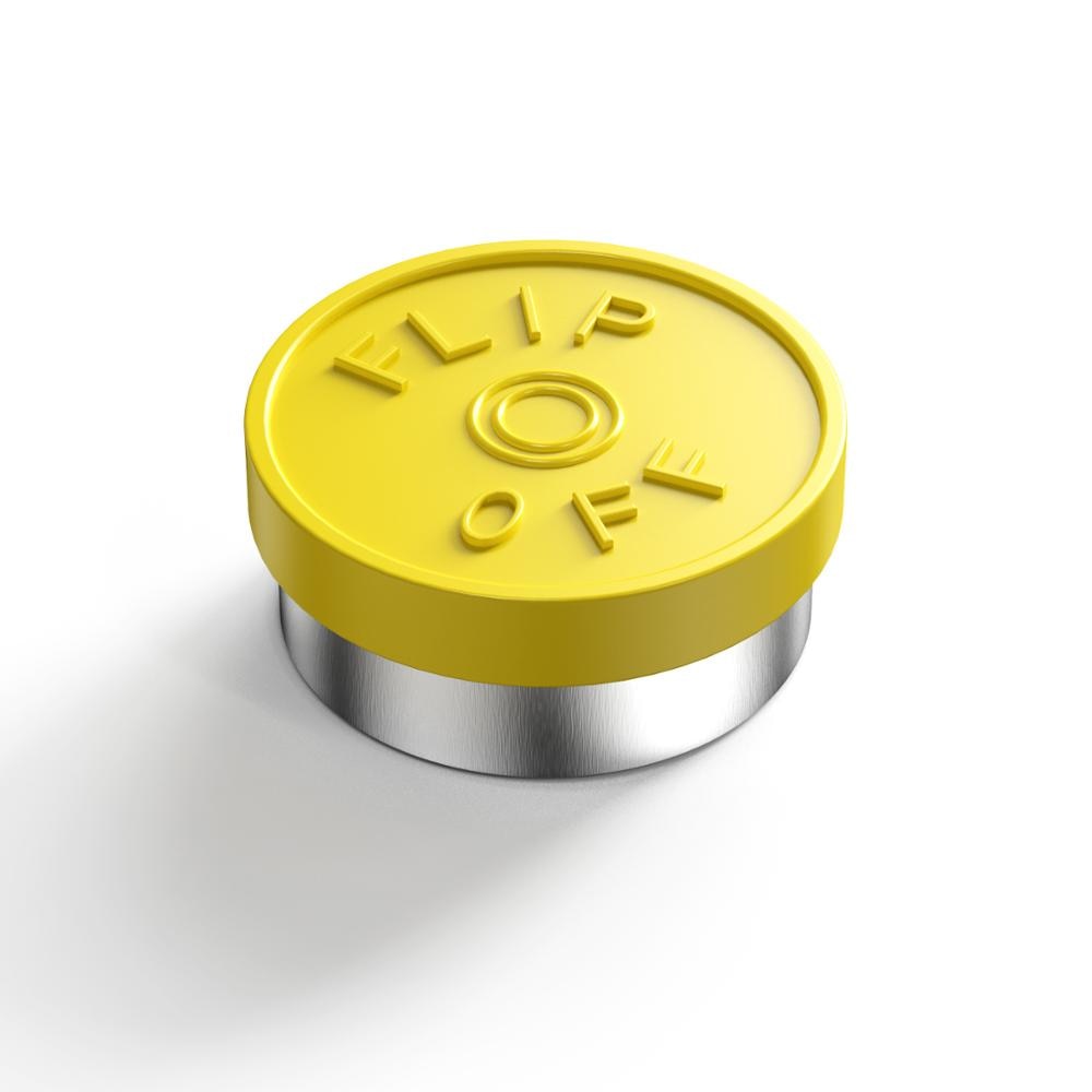 filp off cap medical vial cap aluminum cap medical bottle cap OD 20mm diameter full aluminum cap glass cap