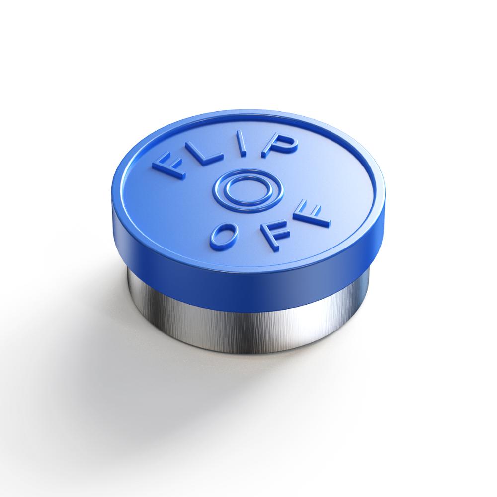 filp off cap medical vial cap aluminum cap medical bottle cap OD 20mm diameter full aluminum cap glass cap