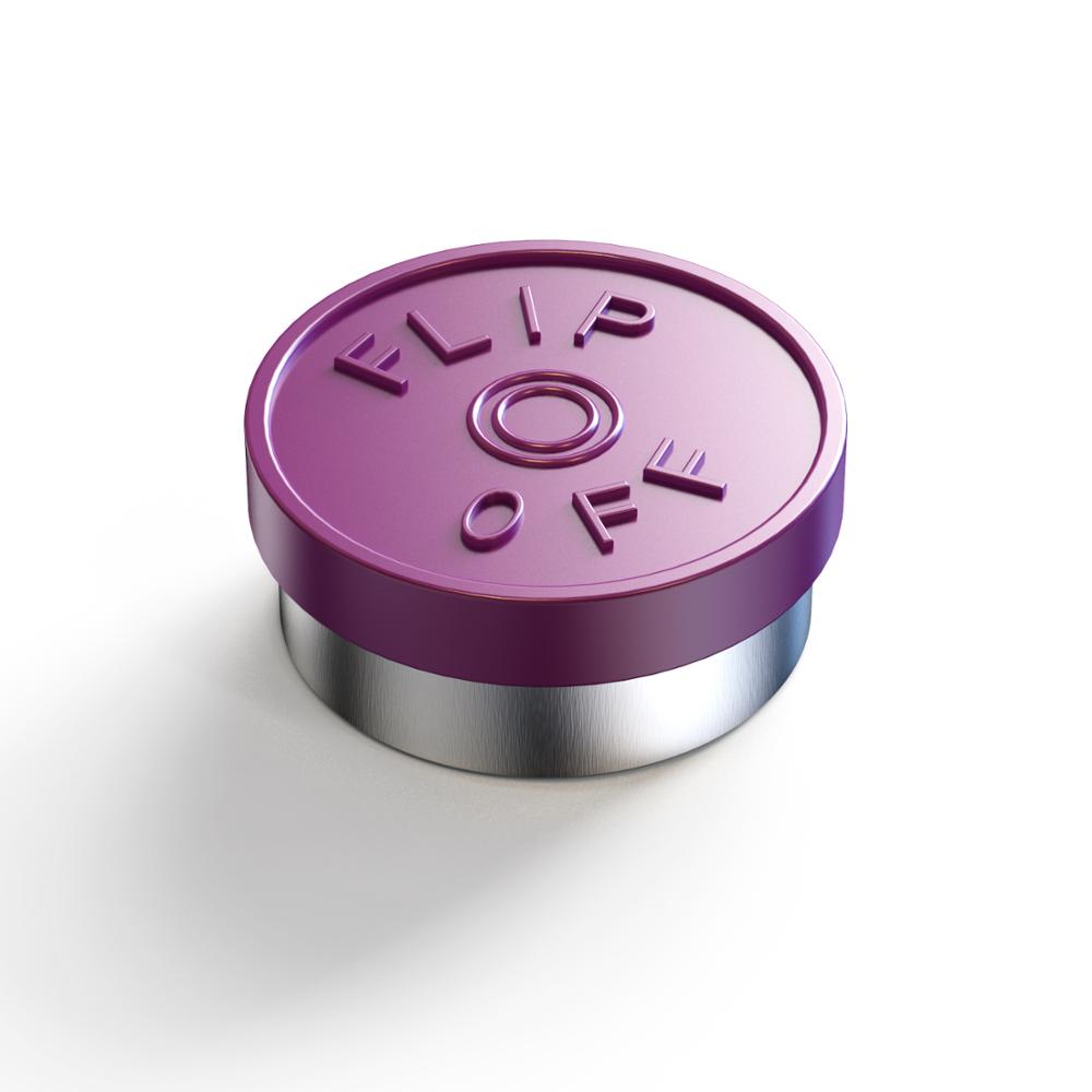 filp off cap medical vial cap aluminum cap medical bottle cap OD 20mm diameter full aluminum cap glass cap