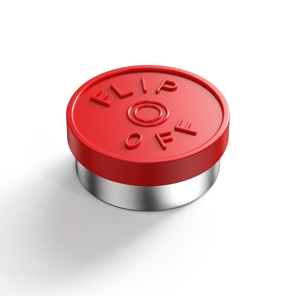 filp off cap medical vial cap aluminum cap medical bottle cap OD 20mm diameter full aluminum cap glass cap