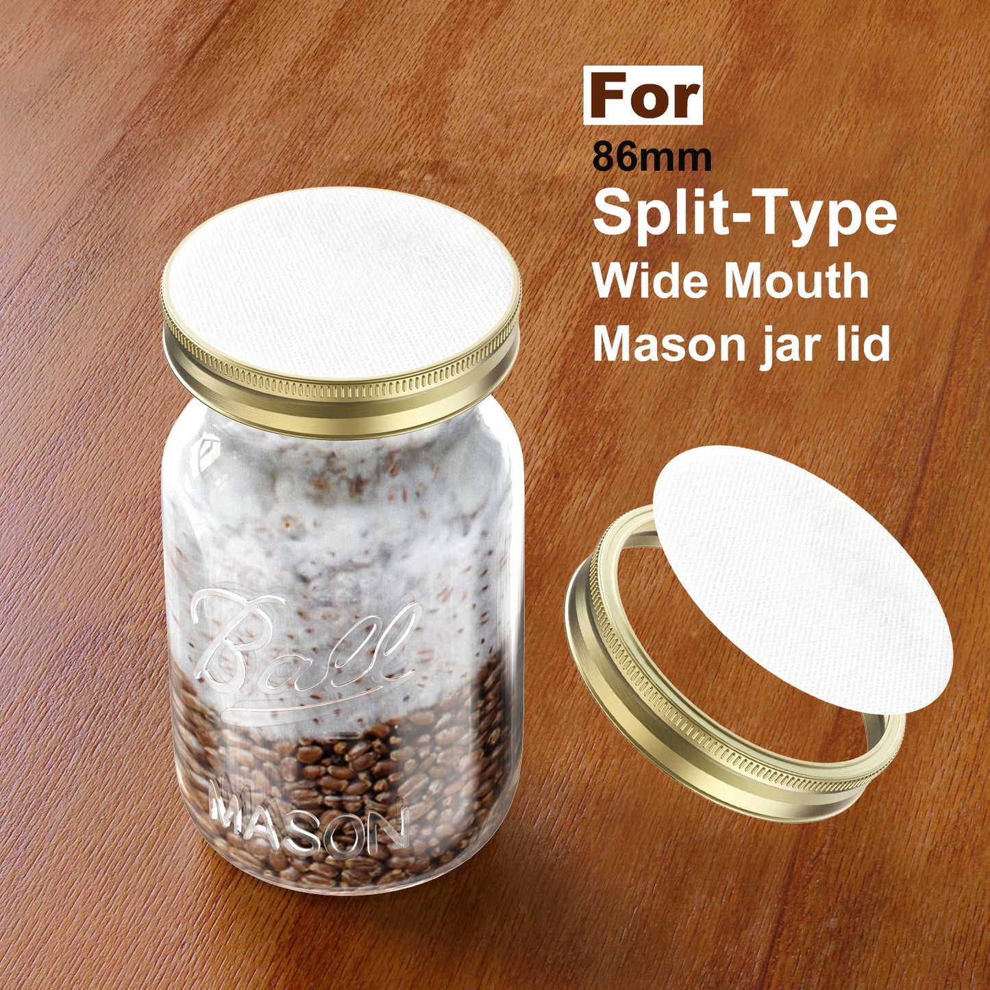 Synthetic Filter Paper Stickers 65mm 84mm 90mm 0.2 μm Filter Disc Mushroom Applied Under for Mushroom Cultivation