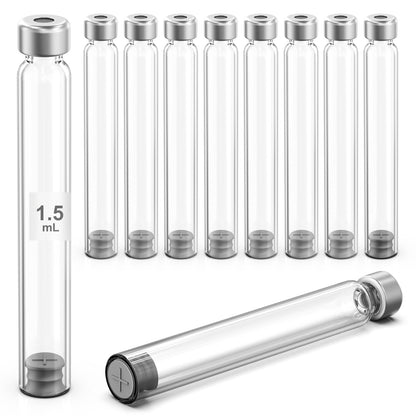 1.5ml/1.8ml/3ml/4ml Cassette Bottle for Insulin Injection Pen Individual Packaging,Universal Vials 10pcs/20pcs/50pcs/100pcs