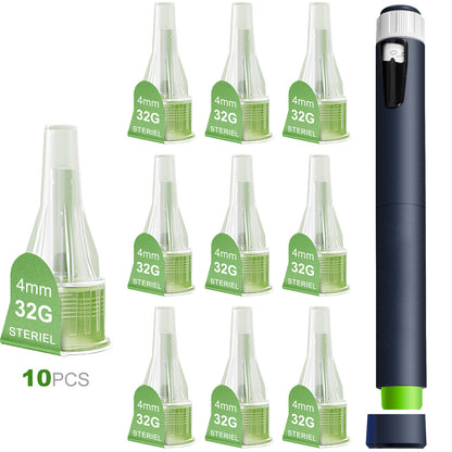 Personal Reusable Pen Injector, Portable 80 Units Insulin Pen,Dark Blue