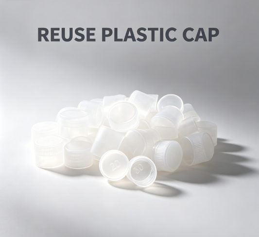 13MM/20MM Clear Reuse Plastic Caps For 13MM/20MM Vial,100 Pcs