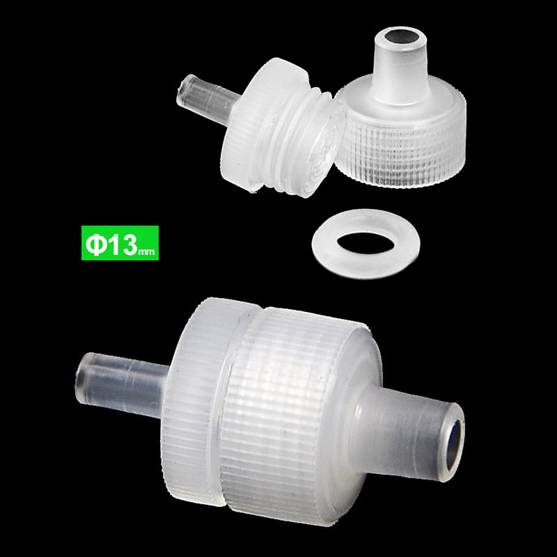 Plastic Clear Reusable Syringe Filter Used with Filter Membranes, Durable and Stable for Lab Filtration