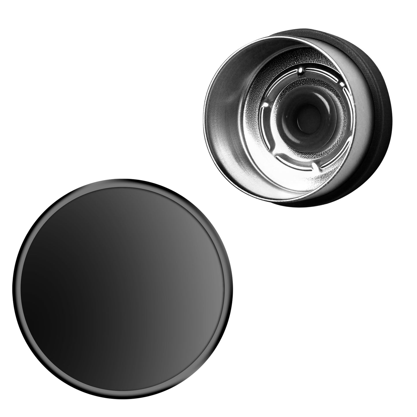 Laser Engraving Flip Off Caps Customised Logo Flip Top Covers Aluminum-Plastic Lids Single Tone Flip Top Seals for Glass Vial 100 pcs
