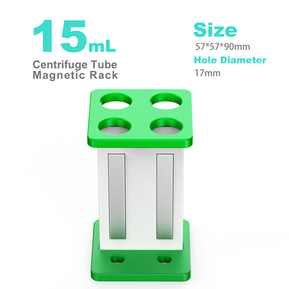 Magnetic Separation Rack, Lab Rack for 2 ml/15ml/50ml Tubes,Separation Purification Stand,1 pcs