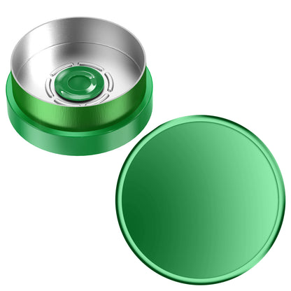 Laser Engraving Flip Off Caps Customised Logo Flip Top Covers Aluminum-Plastic Lids Single Tone Flip Top Seals for Glass Vial 100 pcs