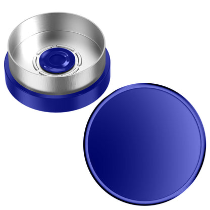 Laser Engraving Flip Off Caps Customised Logo Flip Top Covers Aluminum-Plastic Lids Single Tone Flip Top Seals for Glass Vial 100 pcs