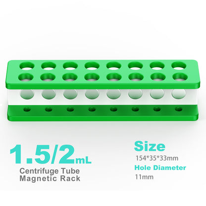 Magnetic Separation Rack, Lab Rack for 2 ml/15ml/50ml Tubes,Separation Purification Stand,1 pcs