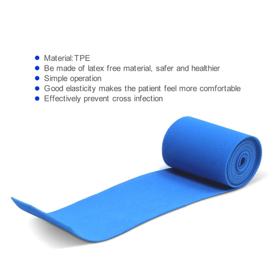 Disposable Tourniquet ,1 " x 18 " Elastic Latex-Free Band for Home & Travel Kit