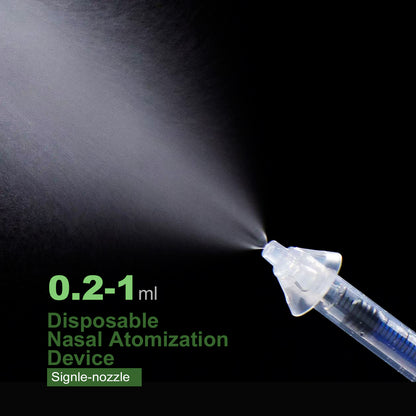Disposale Atomized Rinse Device ,Sterile Signle-nozzle/Double-nozzle Atomization Device with 1ml Syringe,1pcs
