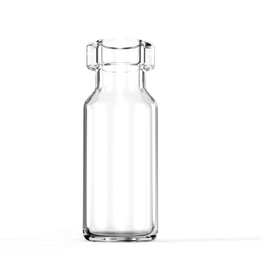 1.5ml Glass Sample Vials for Laboratory Storage,11mm Mouth Crimpe Top Vials without Cap ,100pcs