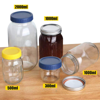 Mason jar Mushroom cultivation liquid culture jar