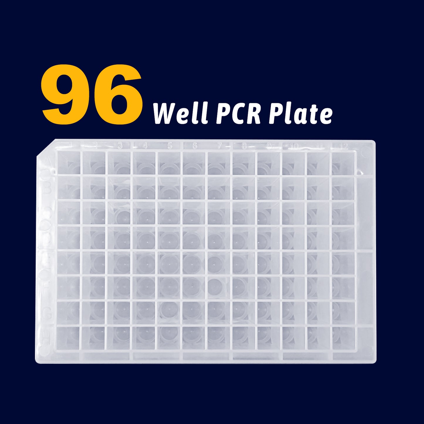 96 Well Plate - Standard Culture PCR Plate 96 Well, Individual Pack,10 pack