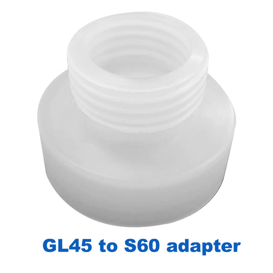 GL45 HPLC Waste Safety Cap with Activated Carbon Filter & Spiral Purificatio,Mobile Phase Waste Liquid Device GL45 Safety Cover