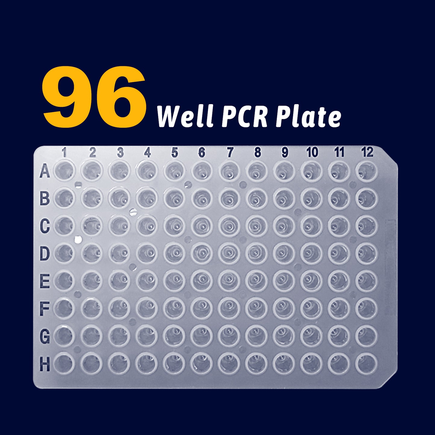 96 Well Plate - Standard Culture PCR Plate 96 Well, Individual Pack,10 pack