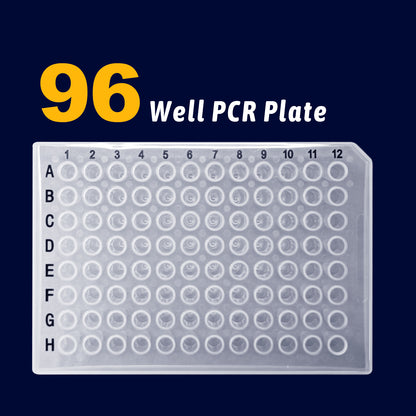 96 Well Plate - Standard Culture PCR Plate 96 Well, Individual Pack,10 pack