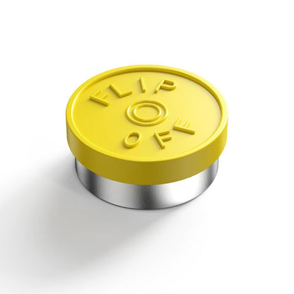 filp off cap medical vial cap aluminum cap medical bottle cap OD 13mm diameter full aluminum cap glass cap