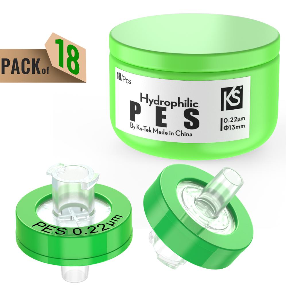 Syringe Filter 13mm PES Membrane 0.22μm Pore Size,13mm Diameter,hydrop ...