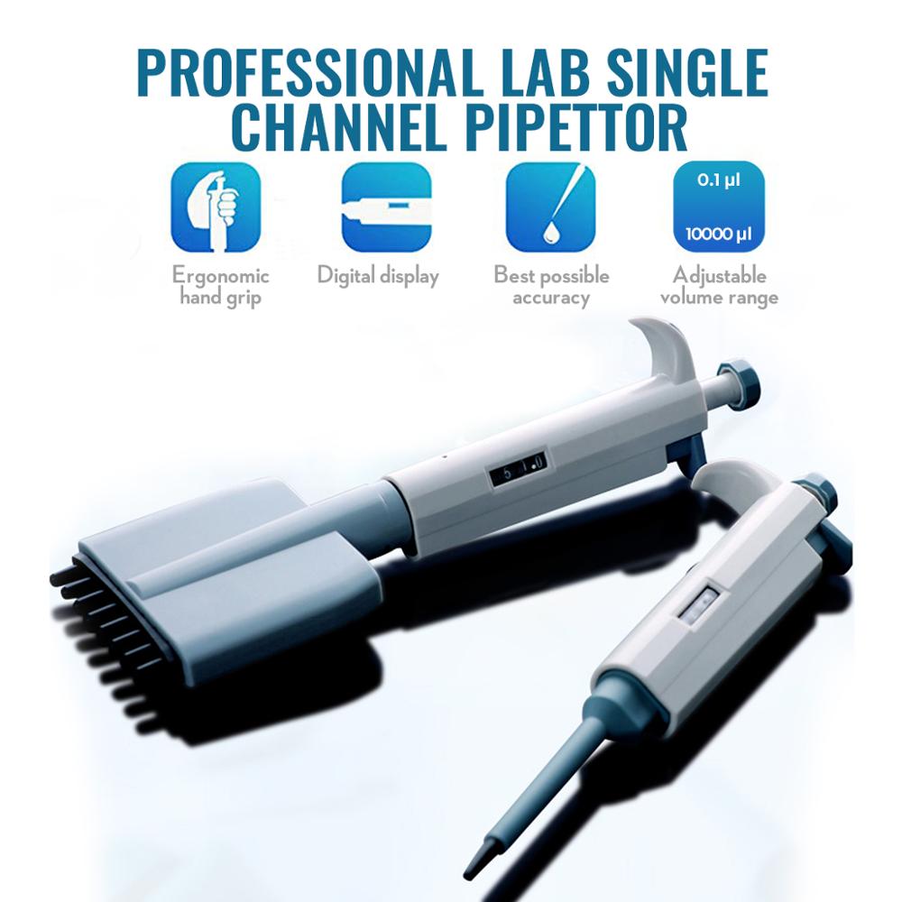 0.1-10000 ul Single-Channel Pipette(3rd Generation Digital Micropipette), Precision Adjustable Pipettor by ks-tek