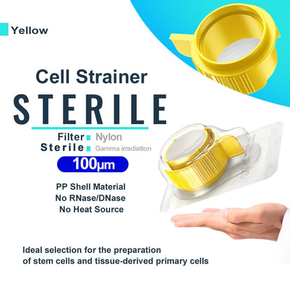 Sterile Cell Strainer, 40/70/100µm, Individually Wrapped, By Ks-Tek