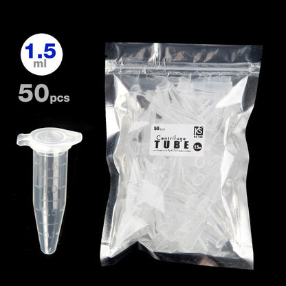 50ml 15ml 10ml 5ml 2ml 0.5ml 0.2ml centrifuge tube for centrifuges Flat botton Sharp botton Brown by Ks-Tek