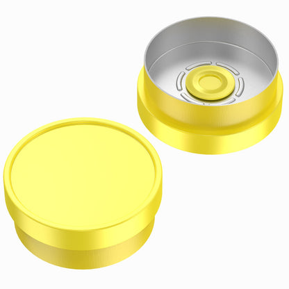 no filp off cap medical vial cap aluminum cap medical bottle cap OD 20mm diameter full aluminum cap glass cap