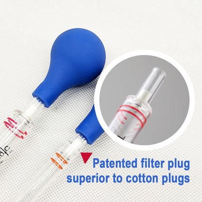 25PCS sterile Serological Pipette Transfer Straw Serum Dropper Graduated Pipette  individual package 1/2/5/10/25/50ML by Ks-Tek