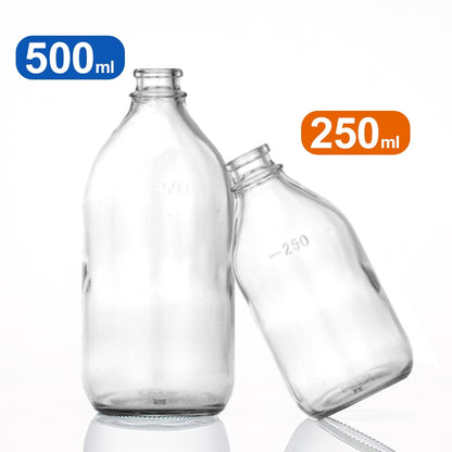 Ks-Tek Empty Vials 250ml 500ml bottle