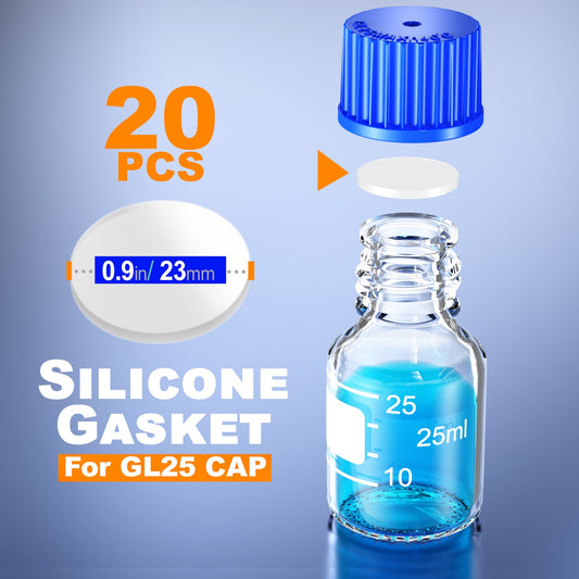 Ks-Tek GL45 GL25 GL32 Silicone Septa PTFE Faced Silicone Septa For GL CAP